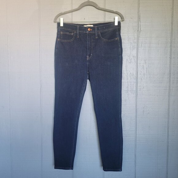 Madewell Roadtripper Jeggings High-Rise Crop Jeans. Size 29 - Picture 2 of 10